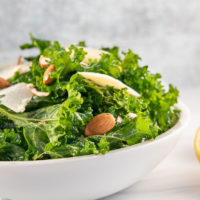 lemon kale Salad a healthy recipe from taste of good